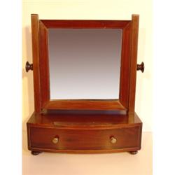 WALNUT INLAID SHAVING STAND