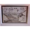 Image 3 : FRAMED WARD BROS. WATERFOWL STAMP & PRINT