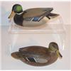 Image 1 : PR. OF WARD BROS. 1963 HALF-SIZE MALLARD DECOYS