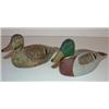 Image 1 : PR. OF MINIATURE REED MALLARD DECOYS