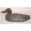 Image 1 : BLACK DUCK DECOY WITH TACK EYES