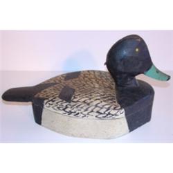 J.E. TYLER BLUEBILL DECOY
