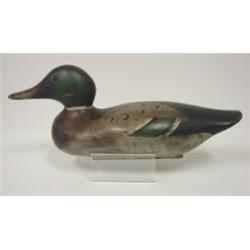 OVERPAINTED MALLARD DECOY