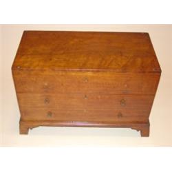 PERIOD WALNUT CHIPPENDALE CELLARET