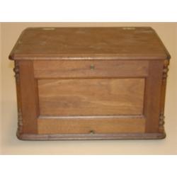 VICTORIAN WALNUT DOCUMENT BOX