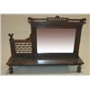 Image 1 : VICTORIAN WALNUT TABLE-TOP MIRROR