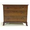 Image 1 : PERIOD CHIPPENDALE WALNUT CHEST