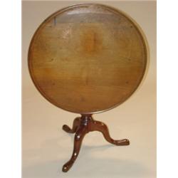 PERIOD QUEEN ANNE CHERRY TILT-TOP TABLE