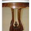 Image 4 : VICTORIAN WALNUT MARBLE TOP TABLE