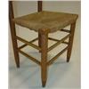 Image 2 : PRIMITIVE LADDER BACK & RUSH BTM. SIDE CHAIR