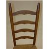 Image 4 : PRIMITIVE LADDER BACK & RUSH BTM. SIDE CHAIR