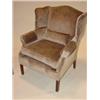 Image 3 : PR. OF MATCHING UPHOLSTERED WING CHAIRS