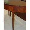Image 2 : MARYLAND HEPPLEWHITE 3 SEC. WALNUT BANQUET TABLE
