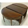 Image 4 : MARYLAND HEPPLEWHITE 3 SEC. WALNUT BANQUET TABLE