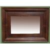 Image 1 : RECTANGULAR WALNUT OGEE MIRROR20089
