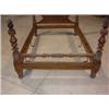 Image 3 : EARLY WALNUT HEAVILY TURNED ROPE BED