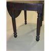 Image 2 : WALNUT DROP-LEAF KITCHEN TABLE