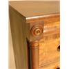 Image 3 : MASSIVE EMPIRE WALNUT 6 DRAWER CHEST