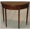Image 2 : PERIOD SHERATON MAHOGANY CARD TABLE