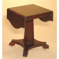 EMPIRE MAHOGANY DROP-LEAF TABLE