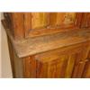 Image 3 : 2 PC. PRIMITIVE PINE STEP-BACK CUPBOARD