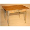 Image 1 : ORIGINAL BLUE PAINTED FARM TABLE