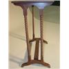 Image 2 : WALNUT SPOOL LEGGED STAND