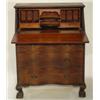 Image 4 : MAHOGANY CHIPPENDALE STYLE SLANT-FRONT DESK