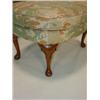 Image 3 : KINDEL QUEEN ANNE STYLE WINGCHAIR & OTTOMAN