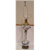 Image 1 : ORNATE CHINA STEMMED TABLE LAMP