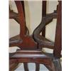 Image 2 : SET OF 5 TRANSITIONAL CHIPPENDALE SIDE CHAIRS