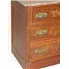 Image 2 : VICTORIAN WALNUT MARBLE TOP CHEST