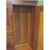 Image 4 : LARGE SOFTWOOD ARMOIRE