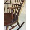 Image 3 : MAHOGANY WINDSOR STYLE ROCKER