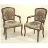 Image 1 : PR. OF FRENCH PROVINCIAL STYLE ARM CHAIRS