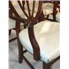 Image 3 : SET OF 6 MAHOGANY SHIELD BACK DINING CHAIRS