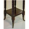 Image 2 : MAHOGANY TWISTED LEG PLANT STAND