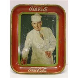 1927 COCA-COLA ADVERTISING TRAY