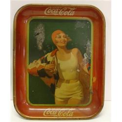 1930 COCA-COLA ADVERTISING TRAY