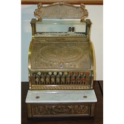 BRASS NATIONAL CASH REGISTER