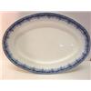 Image 1 : ENGLISH BLUE & WHITE TRANSFER DEC. PLATTER