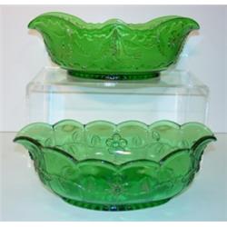 2 PC. LOT OF DELAWARE GLASS