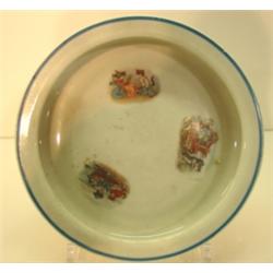 CLEVELAND CHINA CHILD'S PLATE