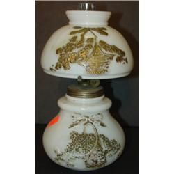 MINIATURE GONE W/WIND OIL LAMP