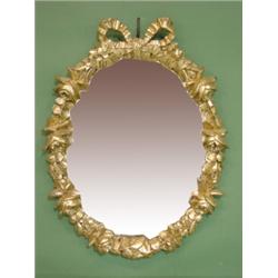 ORNATE GOLD GILTED WALL MIRROR