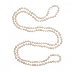 6.0-6.5mm Endless Japanese Akoya Pearl Necklace
