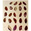 Image 3 : Pendant Agate Slice Purple Sp Pendants