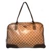 Image 1 : Gucci Coated Monogram Canvas Zippered Travel Tote