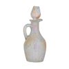 Image 1 : Beautiful Frosted Watercolor Pattern Glass Perfume Bottle With Stopper
