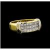 Image 1 : 0.80 ctw Diamond Ring - 18KT Yellow Gold